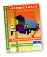 Hazardous Waste Consignment training video - for staff with waste disposal responsibilities