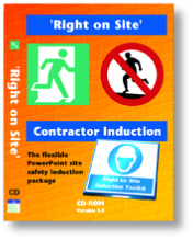 Right on site - Health and Safety induction PowerPoint for contractors in the waste and recycling industries