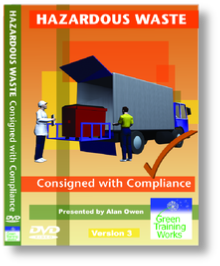 Hazardous Waste Consignment training video - for staff with waste disposal responsibilities
