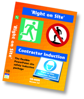 Right on site - Health and Safety induction PowerPoint for contractors in the waste and recycling industries
