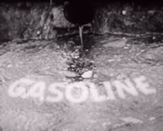 Gasoline was a waste product discharged to rivers