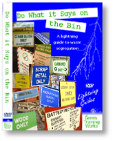Do what it says on the bin - waste segregation training video for all the workforce 